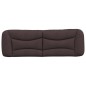 vidaXL Kopfteil-Kissen Dunkelbraun 160 cm Stoff vidaXL Kopfteil-Kissen Dunkelbraun 160 cm Stoff