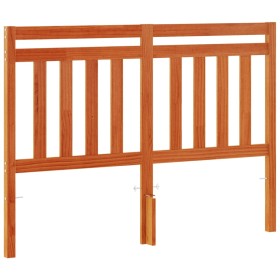 vidaXL Kopfteil Wachsbraun 135 cm Massivholz Kiefer