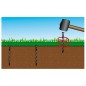 Nature Rasenkanten-Set H5 cm x 10 m mit Erdnägeln Grau Nature Rasenkanten-Set H5 cm x 10 m mit Erdnägeln Grau