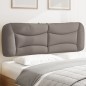 vidaXL Kopfteil-Kissen Taupe 160 cm Stoff vidaXL Kopfteil-Kissen Taupe 160 cm Stoff