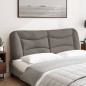 vidaXL Kopfteil-Kissen Taupe 160 cm Stoff vidaXL Kopfteil-Kissen Taupe 160 cm Stoff