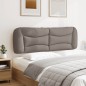 vidaXL Kopfteil-Kissen Taupe 160 cm Stoff vidaXL Kopfteil-Kissen Taupe 160 cm Stoff