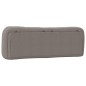 vidaXL Kopfteil-Kissen Taupe 160 cm Stoff vidaXL Kopfteil-Kissen Taupe 160 cm Stoff