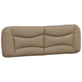vidaXL Kopfteil-Kissen Cappuccino-Braun 160 cm Kunstleder