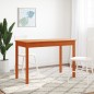 vidaXL Esstisch Wachsbraun 110x55x75 cm Massivholz Kiefer vidaXL Esstisch Wachsbraun 110x55x75 cm Massivholz Kiefer