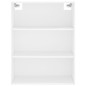 vidaXL Highboard Weiß 69,5x34x180 cm Holzwerkstoff vidaXL Highboard Weiß 69,5x34x180 cm Holzwerkstoff