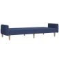 vidaXL Schlafsofa 2-Sitzer Blau Stoff vidaXL Schlafsofa 2-Sitzer Blau Stoff