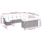 vidaXL 12-tlg. Garten-Sofagarnitur mit Kissen Schwarz Poly Rattan vidaXL 12-tlg. Garten-Sofagarnitur mit Kissen Schwarz Poly Rattan