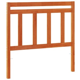 vidaXL Kopfteil Wachsbraun 100 cm Massivholz Kiefer