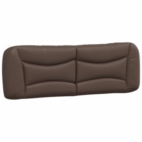vidaXL Kopfteil-Kissen Braun 160 cm Kunstleder
