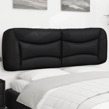 vidaXL Kopfteil-Kissen Schwarz 160 cm Kunstleder