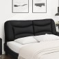 vidaXL Kopfteil-Kissen Schwarz 160 cm Kunstleder vidaXL Kopfteil-Kissen Schwarz 160 cm Kunstleder