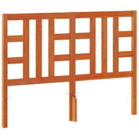 vidaXL Kopfteil Wachsbraun 135 cm Massivholz Kiefer