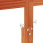 vidaXL Kopfteil Wachsbraun 135 cm Massivholz Kiefer