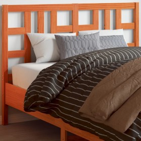 vidaXL Kopfteil Wachsbraun 150 cm Massivholz Kiefer