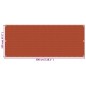 vidaXL Balkon-Sichtschutz Orange 120x300 cm HDPE vidaXL Balkon-Sichtschutz Orange 120x300 cm HDPE