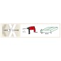Nature Garten-Rankgitter 50x150 cm PVC Anthrazit Nature Garten-Rankgitter 50x150 cm PVC Anthrazit