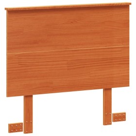 vidaXL Kopfteil Wachsbraun 90 cm Massivholz Kiefer