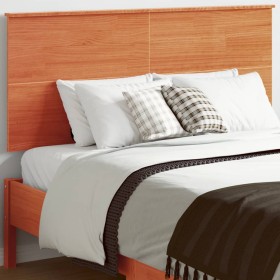 vidaXL Kopfteil Wachsbraun 120 cm Massivholz Kiefer