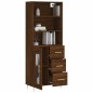 vidaXL Highboard Braun Eichen-Optik 69,5x34x180 cm Holzwerkstoff vidaXL Highboard Braun Eichen-Optik 69,5x34x180 cm Holzwerkstoff