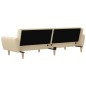 vidaXL Schlafsofa 2-Sitzer Creme Stoff vidaXL Schlafsofa 2-Sitzer Creme Stoff