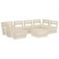 7-tlg. Garten-Paletten-Lounge-Set Imprägniertes Fichtenholz 7-tlg. Garten-Paletten-Lounge-Set Imprägniertes Fichtenholz