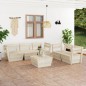 6-tlg. Garten-Paletten-Lounge-Set Imprägniertes Fichtenholz 6-tlg. Garten-Paletten-Lounge-Set Imprägniertes Fichtenholz