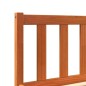 vidaXL Massivholzbett ohne Matratze Wachsbraun 90x190 cm Kiefernholz vidaXL Massivholzbett ohne Matratze Wachsbraun 90x190 cm Kiefernholz