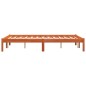 vidaXL Massivholzbett ohne Matratze Wachsbraun 120x200 cm Kiefernholz vidaXL Massivholzbett ohne Matratze Wachsbraun 120x200 cm Kiefernholz