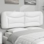 vidaXL Kopfteil-Kissen Weiß 160 cm Kunstleder vidaXL Kopfteil-Kissen Weiß 160 cm Kunstleder