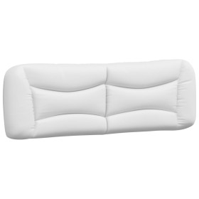vidaXL Kopfteil-Kissen Weiß 160 cm Kunstleder