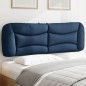 vidaXL Kopfteil-Kissen Blau 160 cm Stoff