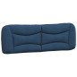 vidaXL Kopfteil-Kissen Blau 160 cm Stoff