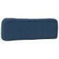 vidaXL Kopfteil-Kissen Blau 160 cm Stoff