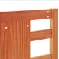 vidaXL Kopfteil Wachsbraun 135 cm Massivholz Kiefer