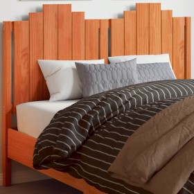 vidaXL Kopfteil Wachsbraun 135 cm Massivholz Kiefer