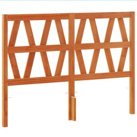 vidaXL Kopfteil Wachsbraun 160 cm Massivholz Kiefer