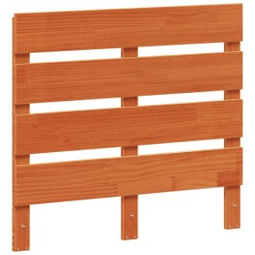 vidaXL Kopfteil Wachsbraun 90 cm Massivholz Kiefer