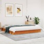 vidaXL Massivholzbett ohne Matratze Wachsbraun 180x200 Kiefernholz vidaXL Massivholzbett ohne Matratze Wachsbraun 180x200 Kiefernholz