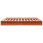 vidaXL Massivholzbett ohne Matratze Wachsbraun 180x200 Kiefernholz vidaXL Massivholzbett ohne Matratze Wachsbraun 180x200 Kiefernholz