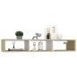 vidaXL Wandregal Weiß Sonoma-Eiche 102x30x17 cm Holzwerkstoff vidaXL Wandregal Weiß Sonoma-Eiche 102x30x17 cm Holzwerkstoff