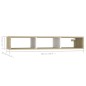 vidaXL Wandregal Weiß Sonoma-Eiche 102x30x17 cm Holzwerkstoff vidaXL Wandregal Weiß Sonoma-Eiche 102x30x17 cm Holzwerkstoff