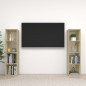 vidaXL TV-Schränke 2 Stk. Sonoma-Eiche 142,5x35x36,5 cm Holzwerkstoff vidaXL TV-Schränke 2 Stk. Sonoma-Eiche 142,5x35x36,5 cm Holzwerkstoff