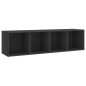 vidaXL 5-tlg. TV-Schrank-Set Grau Holzwerkstoff vidaXL 5-tlg. TV-Schrank-Set Grau Holzwerkstoff