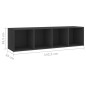 vidaXL 5-tlg. TV-Schrank-Set Grau Holzwerkstoff vidaXL 5-tlg. TV-Schrank-Set Grau Holzwerkstoff