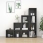 vidaXL 4-tlg. TV-Schrank-Set Grau Holzwerkstoff vidaXL 4-tlg. TV-Schrank-Set Grau Holzwerkstoff