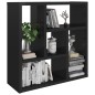 vidaXL Wandregal Hochglanz-Schwarz 45,1x16x45,1 cm Holzwerkstoff vidaXL Wandregal Hochglanz-Schwarz 45,1x16x45,1 cm Holzwerkstoff