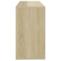 vidaXL Schuhbank Weiß und Sonoma-Eiche 103x30x54,5 cm Holzwerkstoff vidaXL Schuhbank Weiß und Sonoma-Eiche 103x30x54,5 cm Holzwerkstoff