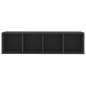 vidaXL TV-Schrank Grau 142,5x35x36,5 cm Holzwerkstoff vidaXL TV-Schrank Grau 142,5x35x36,5 cm Holzwerkstoff
