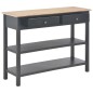 vidaXL Sideboard Schwarz 110×35×80 cm MDF vidaXL Sideboard Schwarz 110×35×80 cm MDF